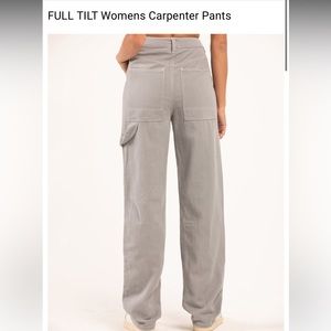 FULL TILT Carpenter Pants, Grey, size 30